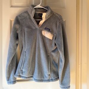 Patagonia Soft Gray Fleece Jacket